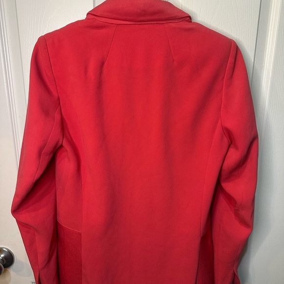 MAJE Paris Pink Zip Pocket Blazer With Gold Accents Size 38 (US 6) - Picture 8 of 8